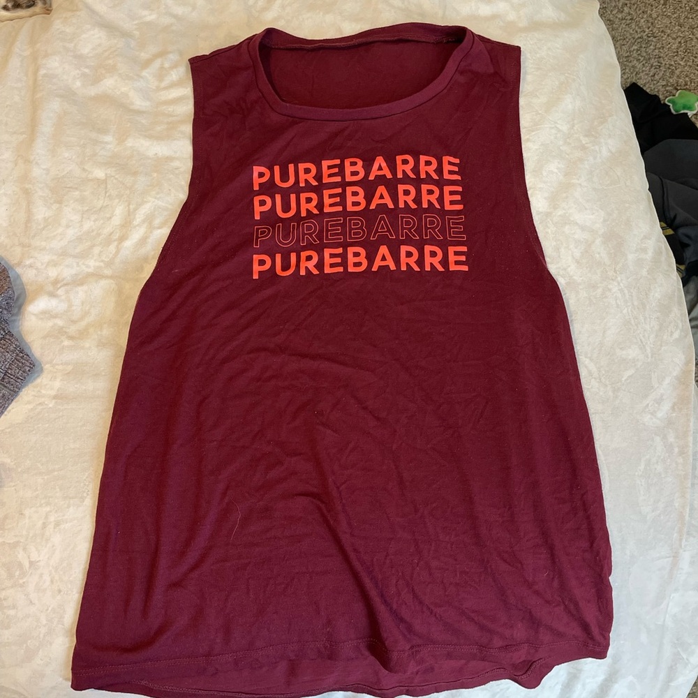 Pure barre tank top!